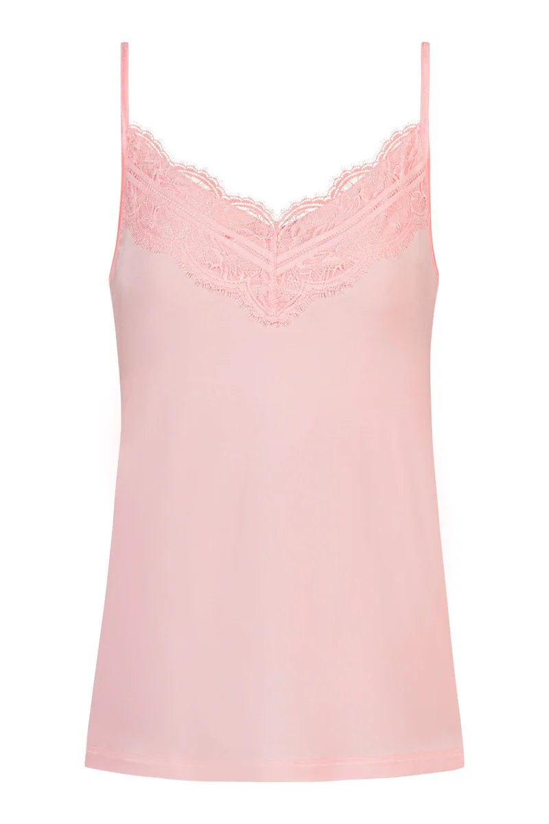 Camisole, mit Spitze am Dekolleté, GRACE