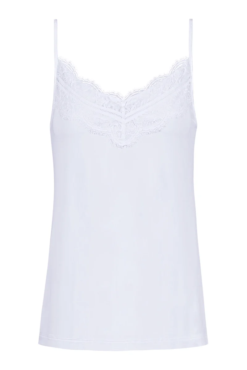 Camisole, mit Spitze am Dekolleté, GRACE