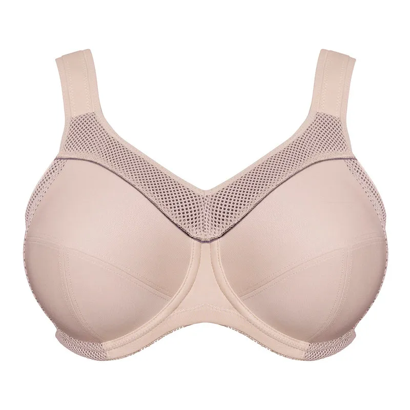 Sport-BH mit Bügel 6024 Cup D-L biscuit