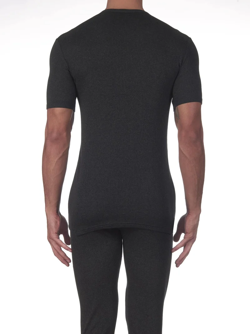 T-Shirt, Rundhals mit Knopfleiste, TERMOTEX®