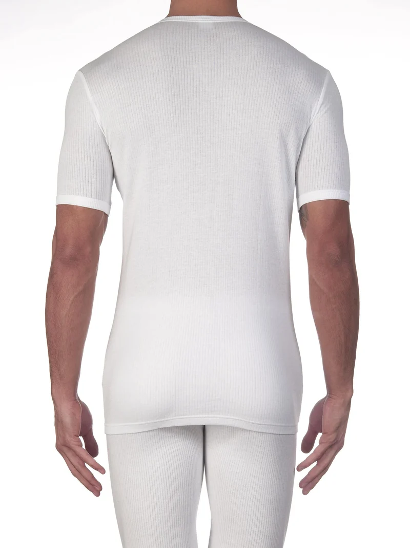 T-Shirt, Rundhals mit Knopfleiste, TERMOTEX®