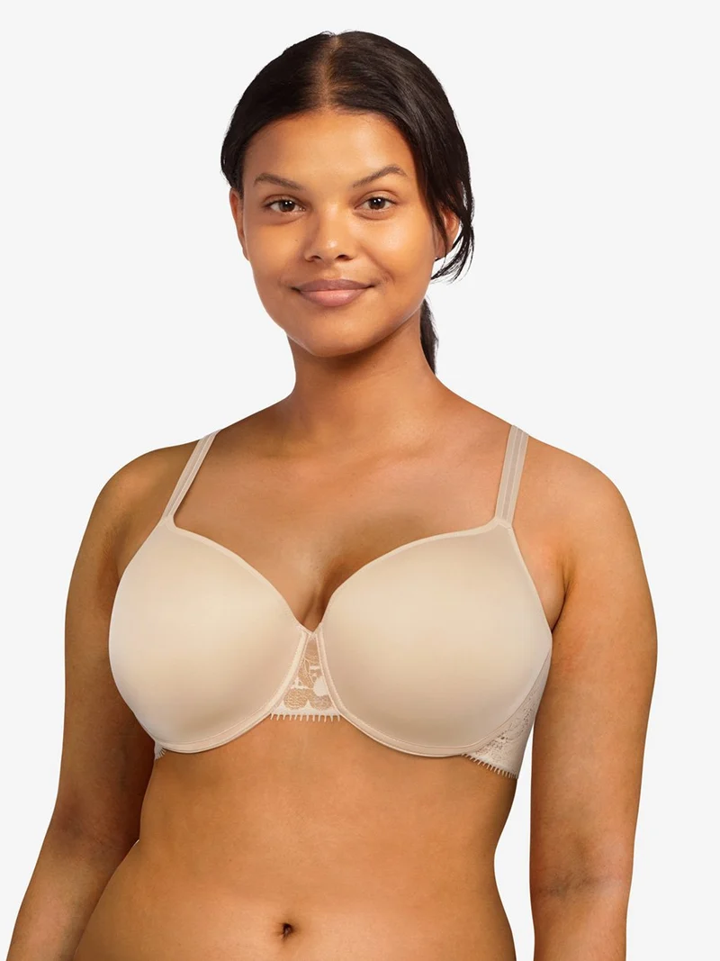 Chantelle – Tag- und Nachtbedeckender Memory-Schaum-BH in Goldbeige