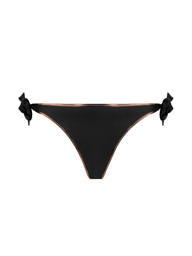 Antigel Swimwear von Lise Charmel – La Smartissime Bikini mit schmalen Seiten, Noir Bronze