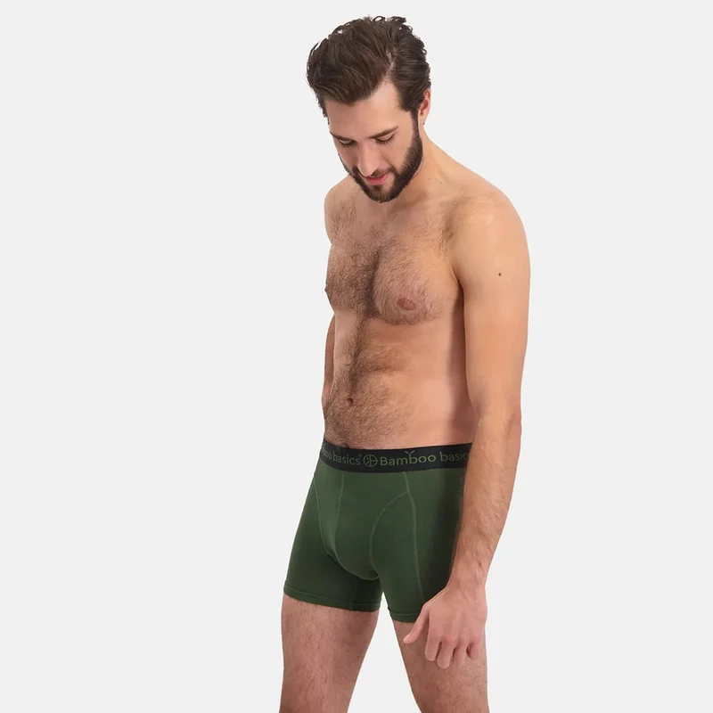 3er-Pack Bambus-Unterhosen in Schwarz/Marine/Armee