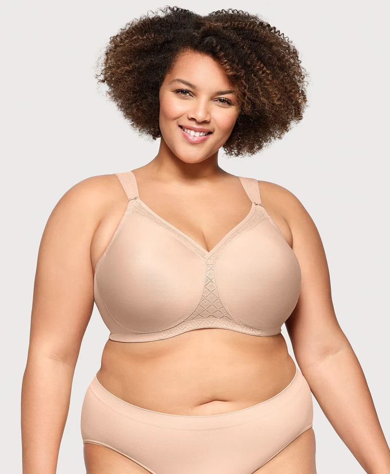 MagicLift Seamless Support T-Shirt Bra Cafe