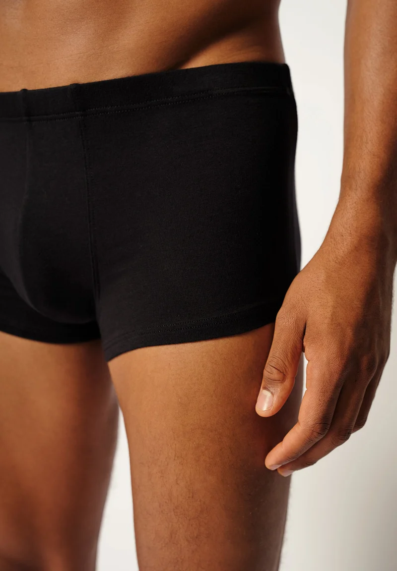 Cotton Multipack Trunks 10 Pack - Black