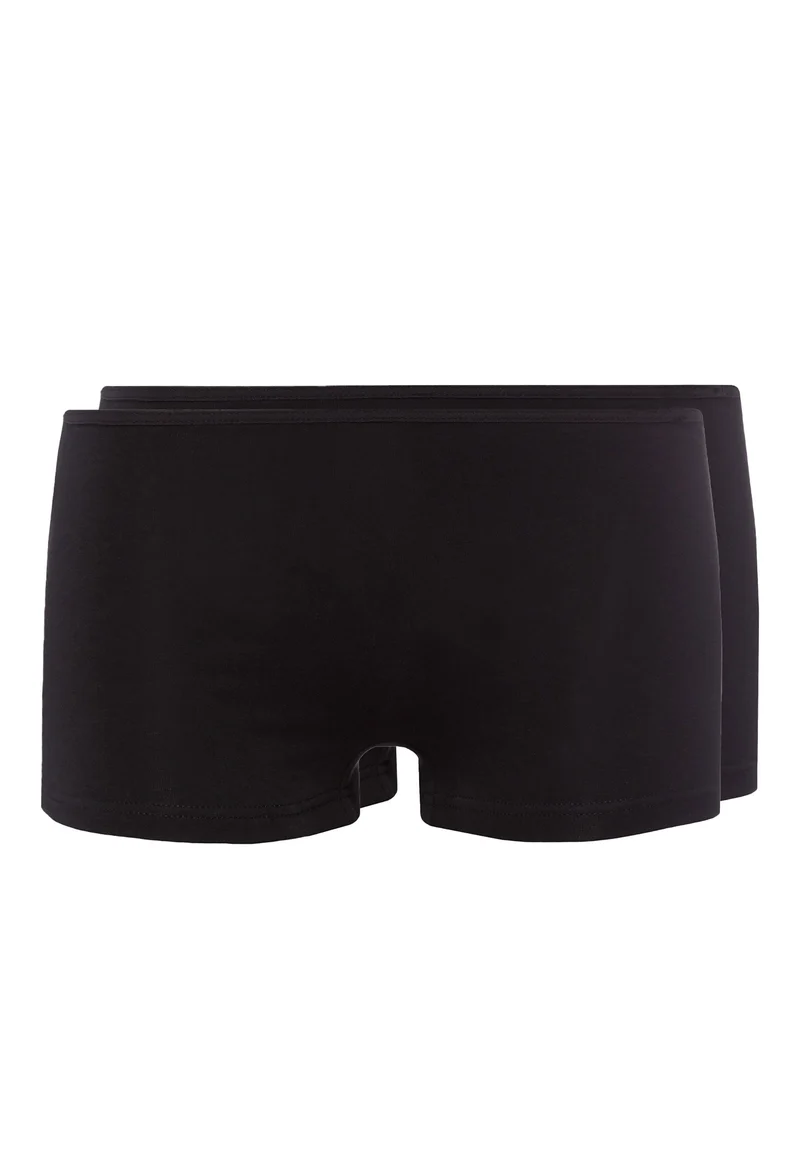 SKINY ADVANTAGE Cotton Stretch Boyleg shorts 4 Pack – Black