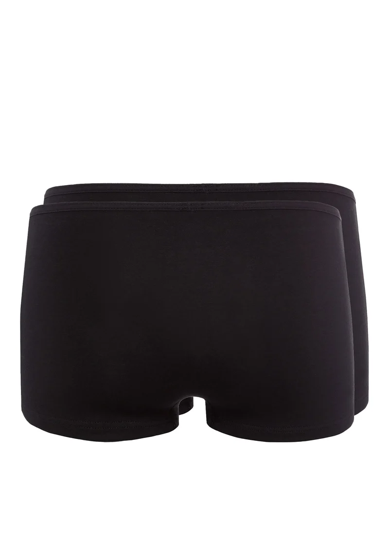 SKINY ADVANTAGE Cotton Stretch Boyleg shorts 4 Pack – Black