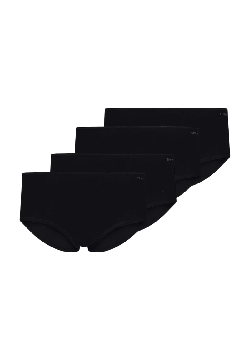 SKINY ADVANTAGE Cotton Stretch Panty 4 Pack – Black