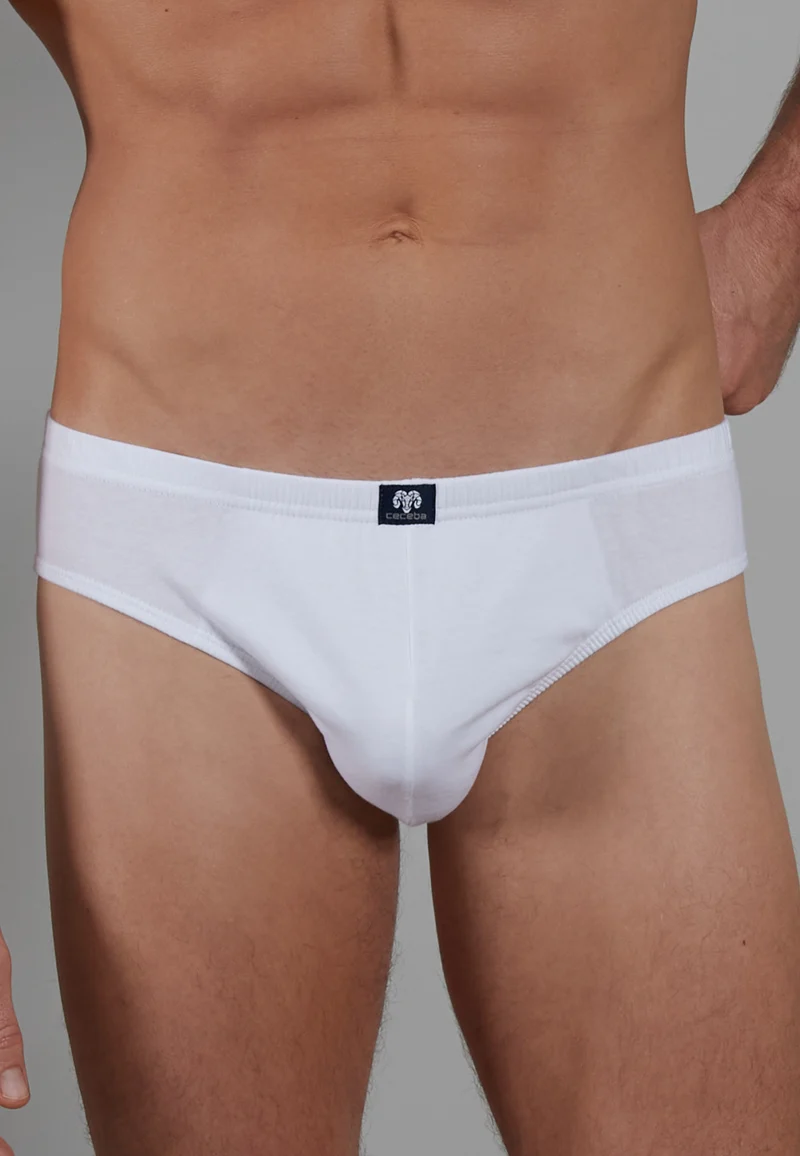 CECEBA Sport Slip 3er Pack weiss