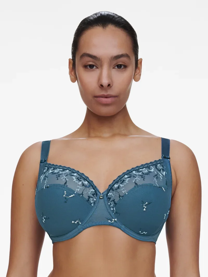 Chantelle - Every Curve Very Covering Bügel-BH Jeans Blue Shades