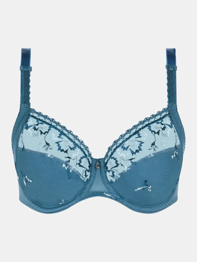 Chantelle - Every Curve Very Covering Bügel-BH Jeans Blue Shades
