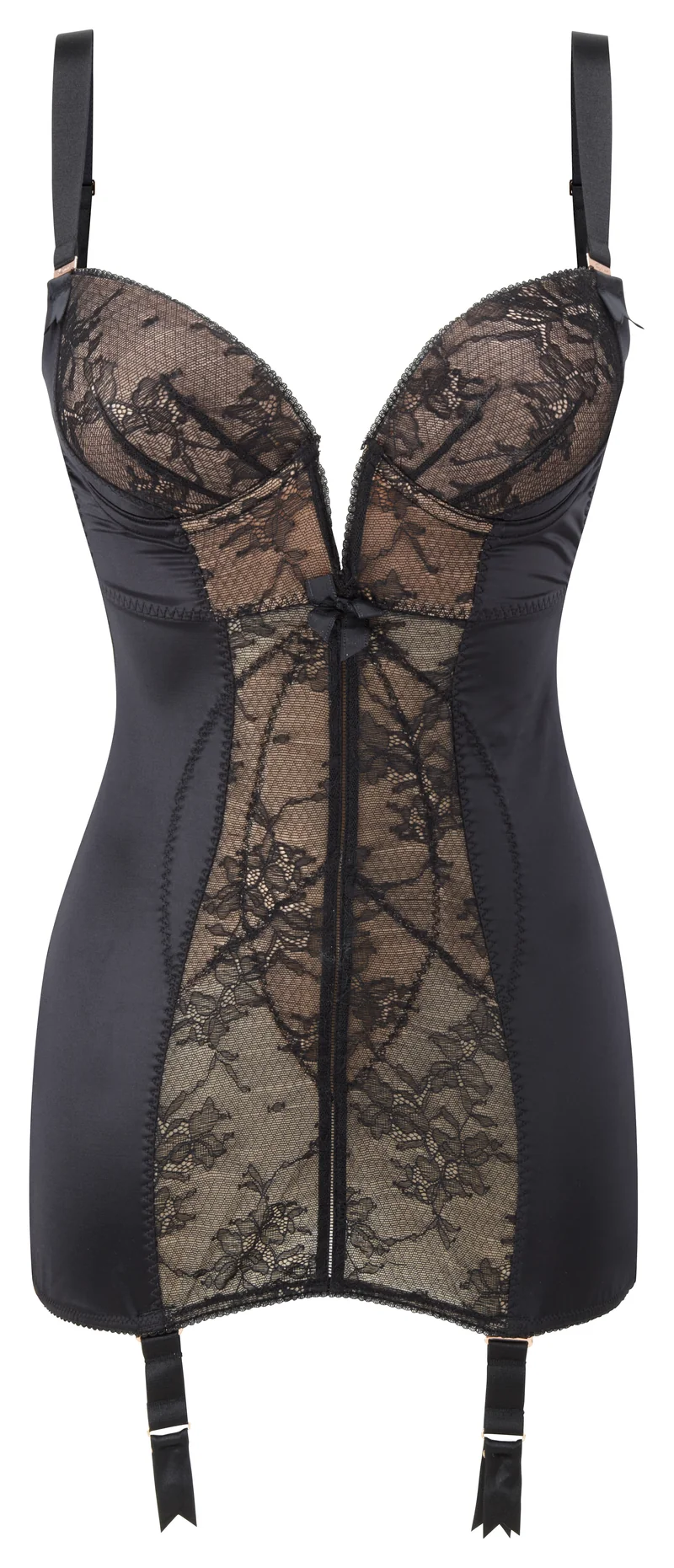 Gossard - VIP Retrolution Padded Staylo Slip Schwarz