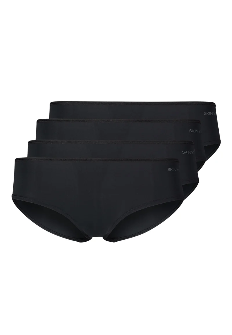 SKINY ADVANTAGE Micro Panty 4 Pack - Black