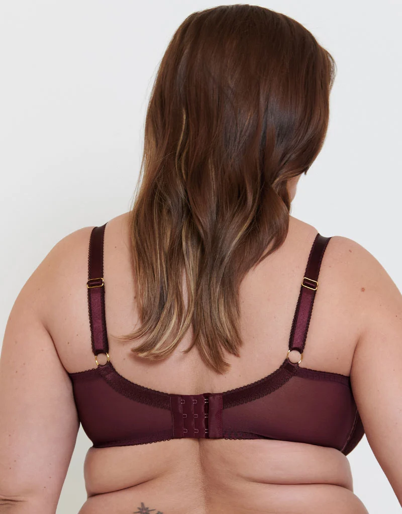 Liaison Paris Balcony Bra Merlot