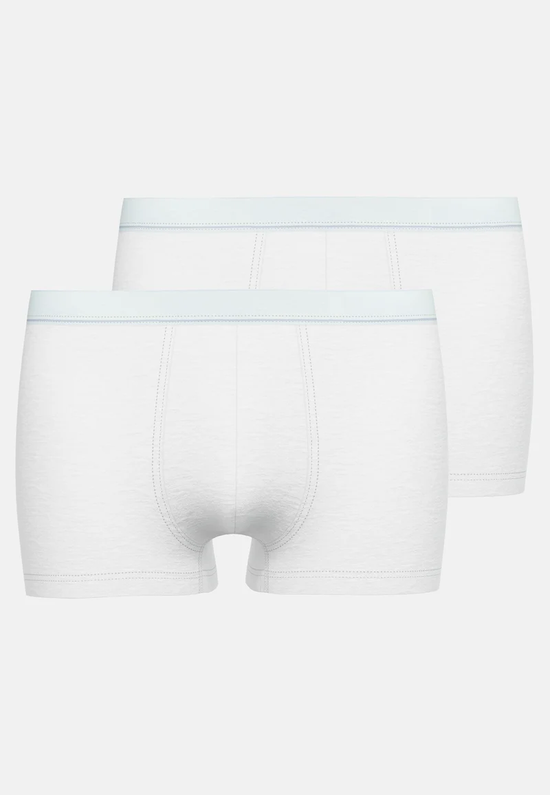 BUGATTI Pants, 2er Pack weiß-hell-uni