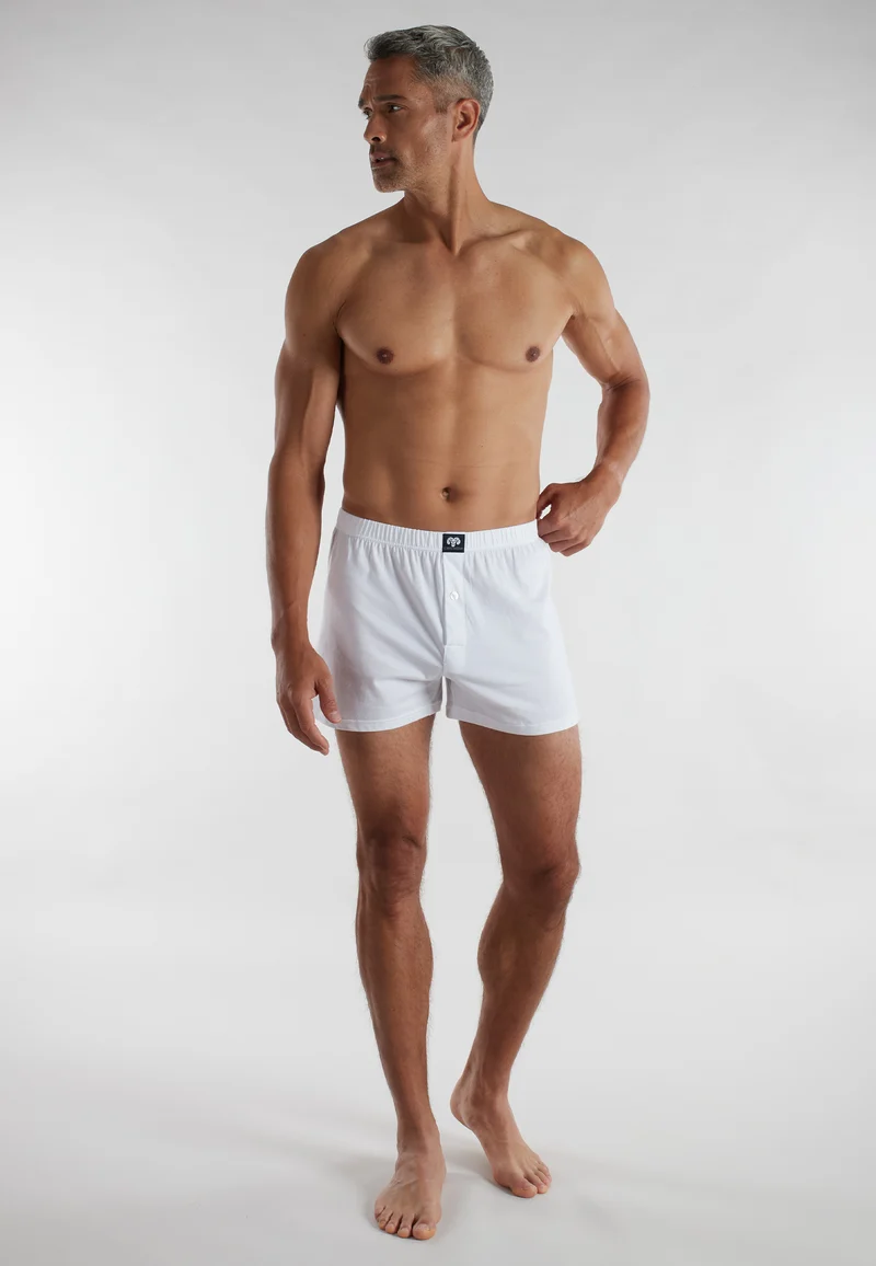 CECEBA Shorts 2er Pack weiss