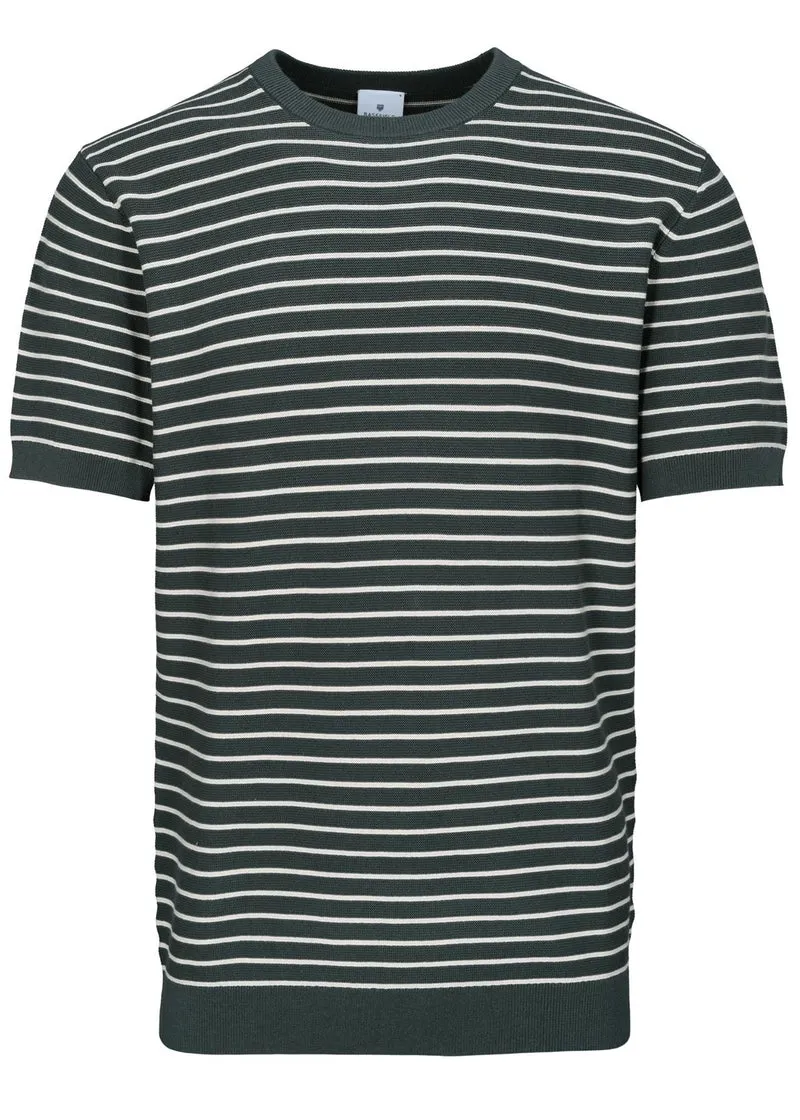 Rundhals Strick Shirt 1/2 Arm