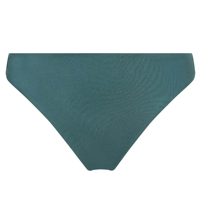 Brasilianische Badehose für Damen in Smaragdgrün von Dim Swimwear