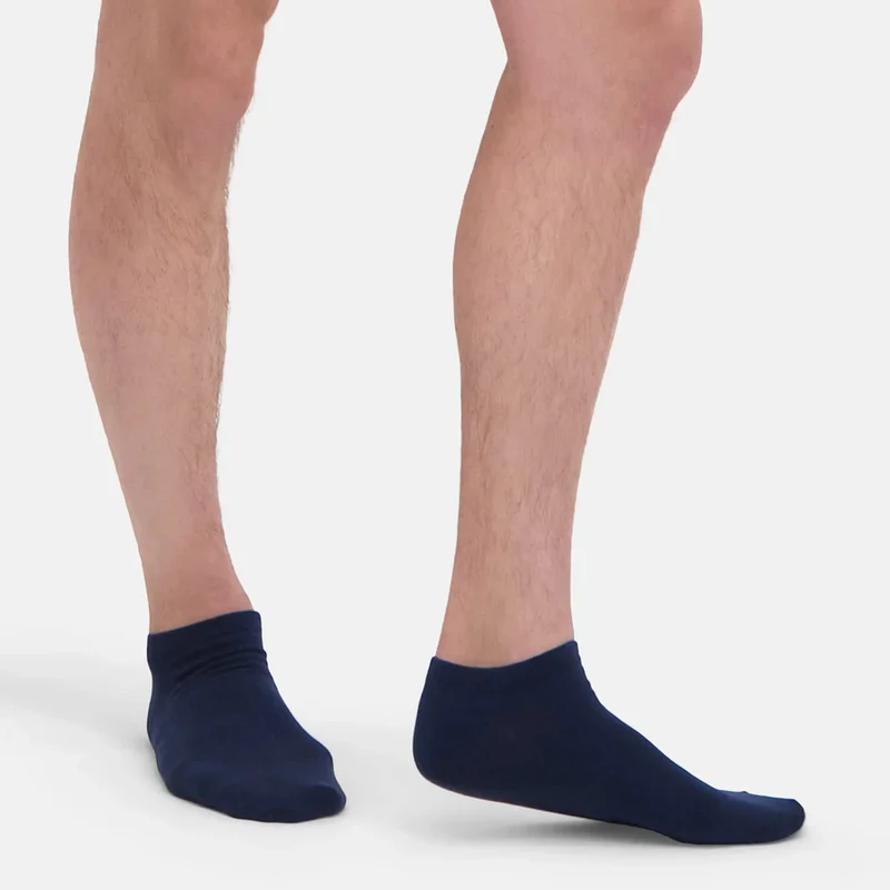 3er Pack blaue Bambus-Socken
