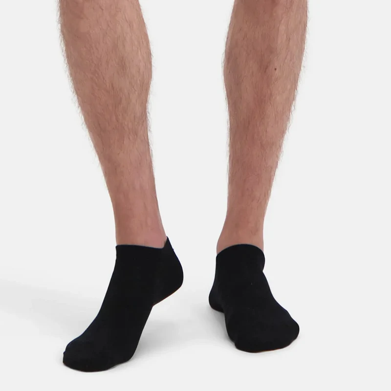 3er Pack Schwarze Bambus-Socken
