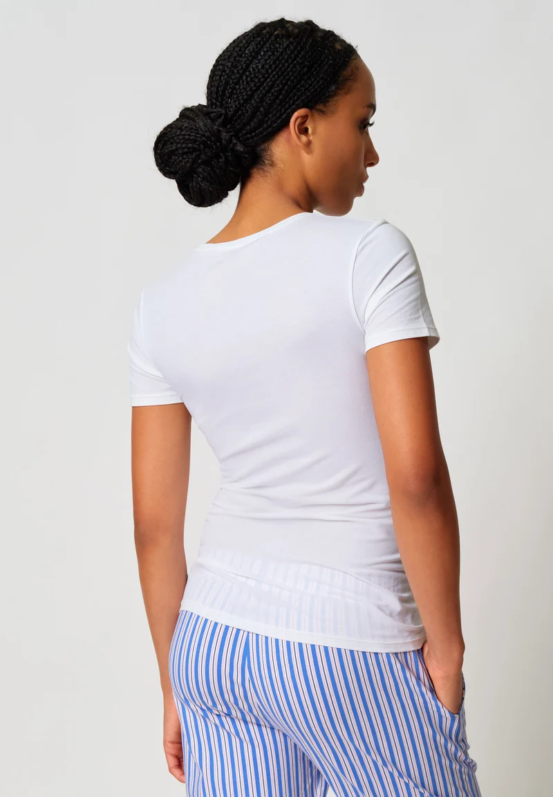 Night In Skiny 02 Shirt short sleeve | white 087250-080500