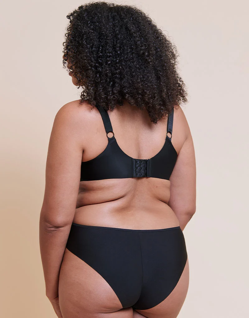 Curvy Kate Smoothie Lace Brazilian Brief Black