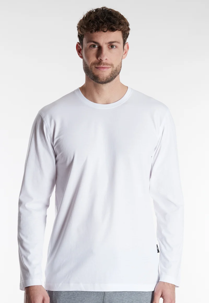 GÖTZBURG Shirt 1/1, Rundhals, 2er Pack weiß-hell-uni