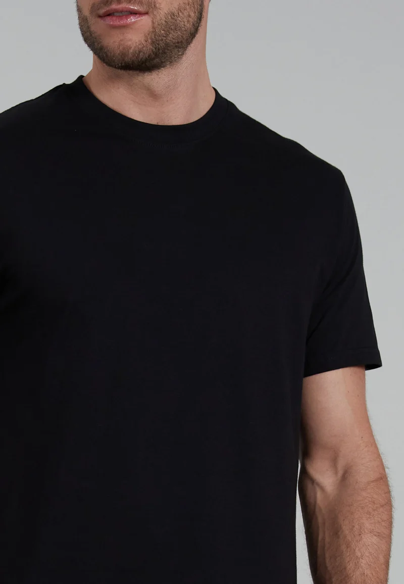 GÖTZBURG Shirt, 1/2, Rundhals 2er Pack black