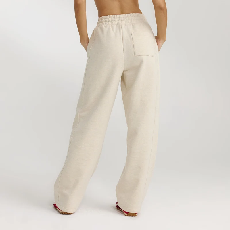 Straight-Leg Joggers - Oat Marl