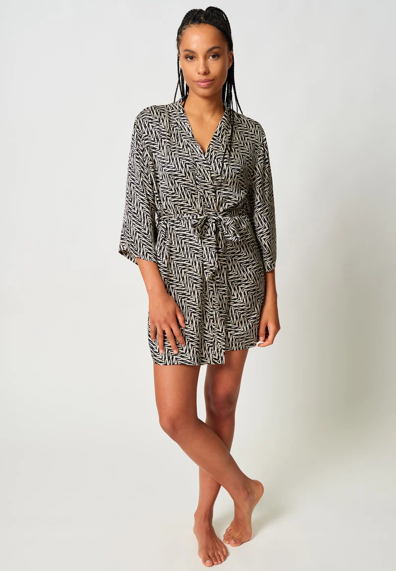 Seattraction Kimono | zebra 087246-08A082