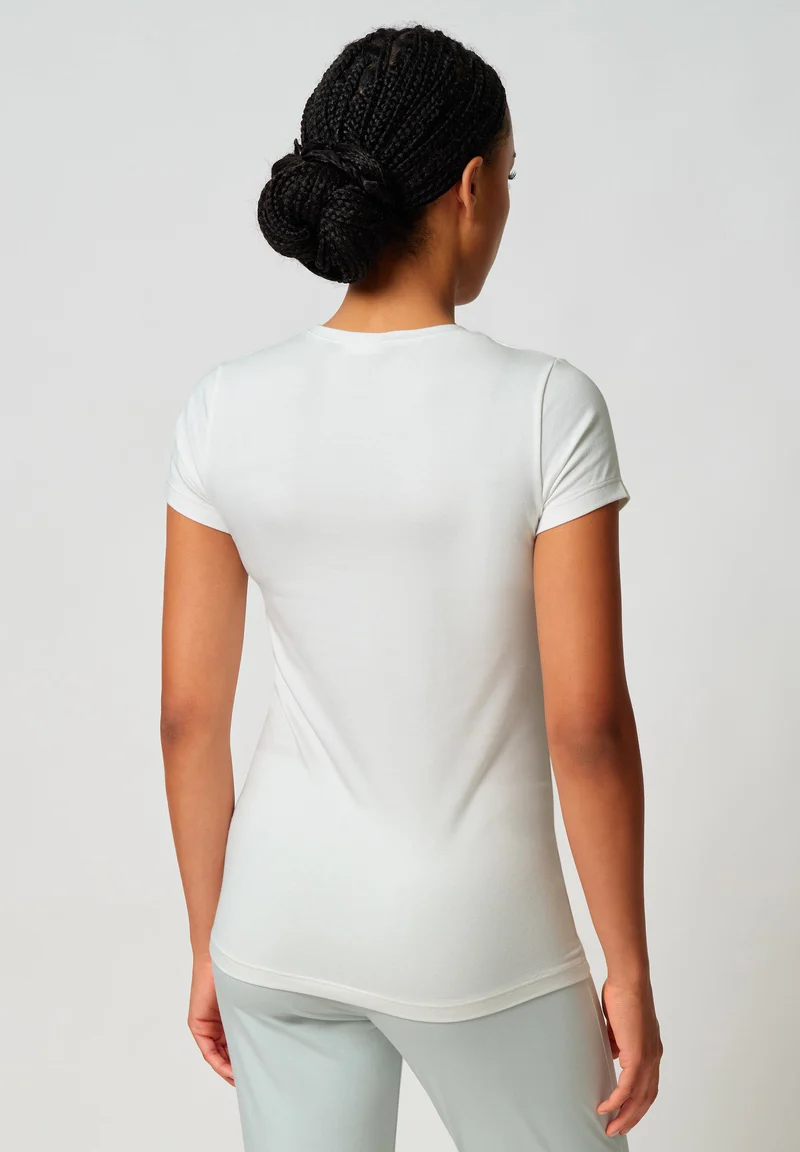 Night In Skiny 03 Shirt short sleeve | ivory 087268-087608