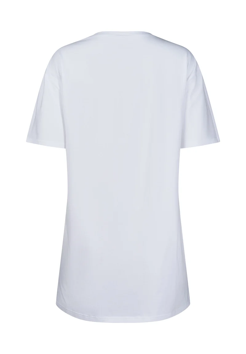 Night In Skiny 02 Sleepshirt short sleeve | white 087255-080500