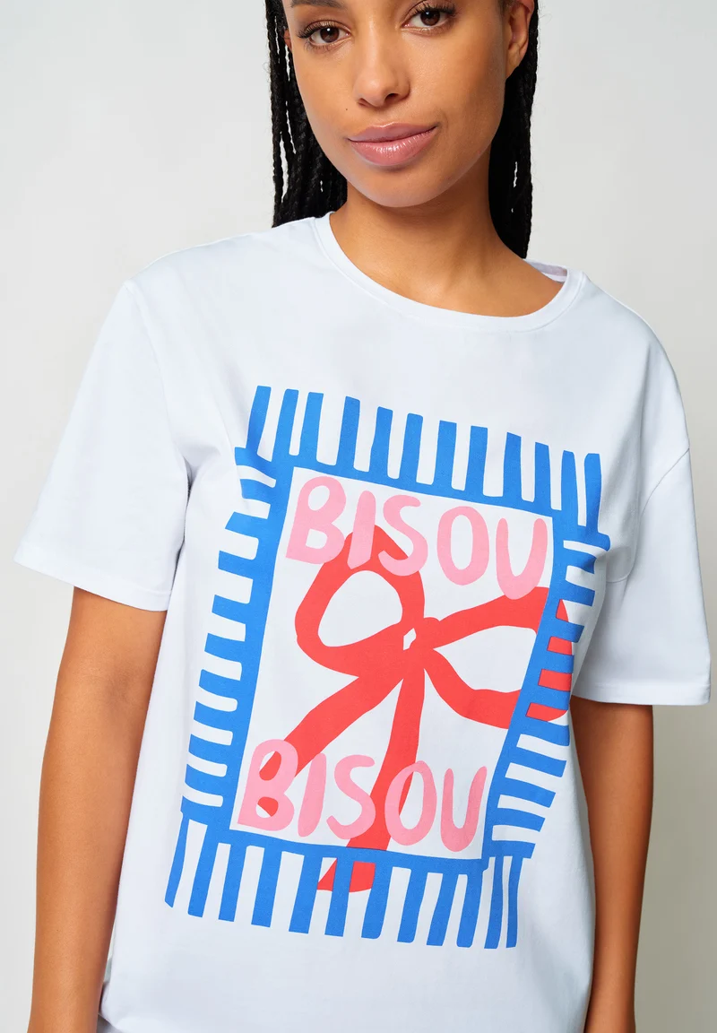 Night In Skiny 02 Sleepshirt short sleeve | white 087255-080500