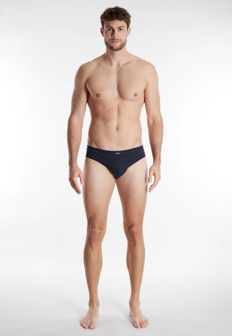 GÖTZBURG Sport Slip 5er Pack blau-dunkel-melange