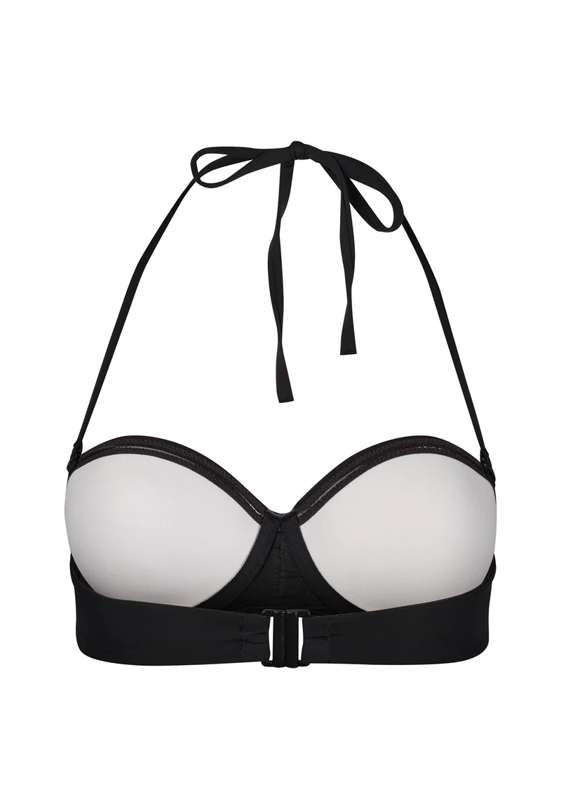 Animal Allure Bandeau bikini top | black 087228-087665