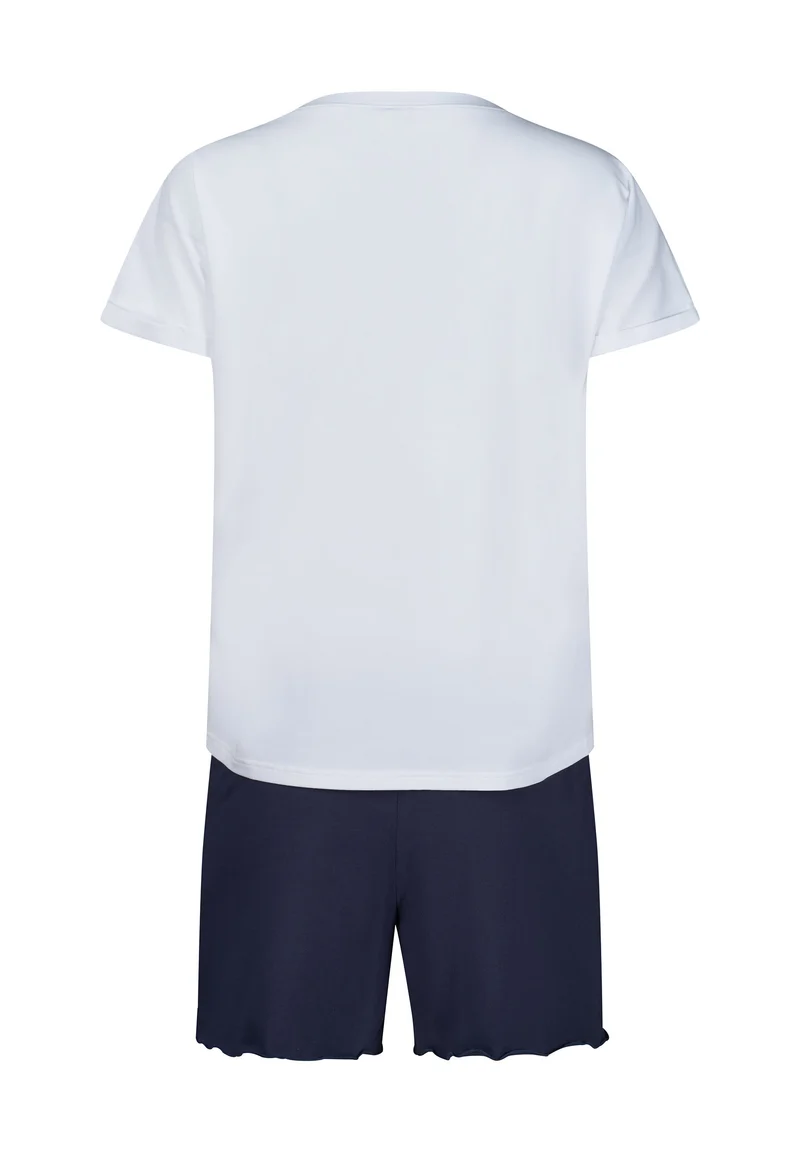 Night In Skiny 02 Pyjama short | white 087254-080500
