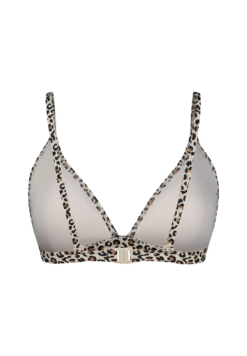 Animal Allure Triangle bikini top | birchginger leo 087227-08A035