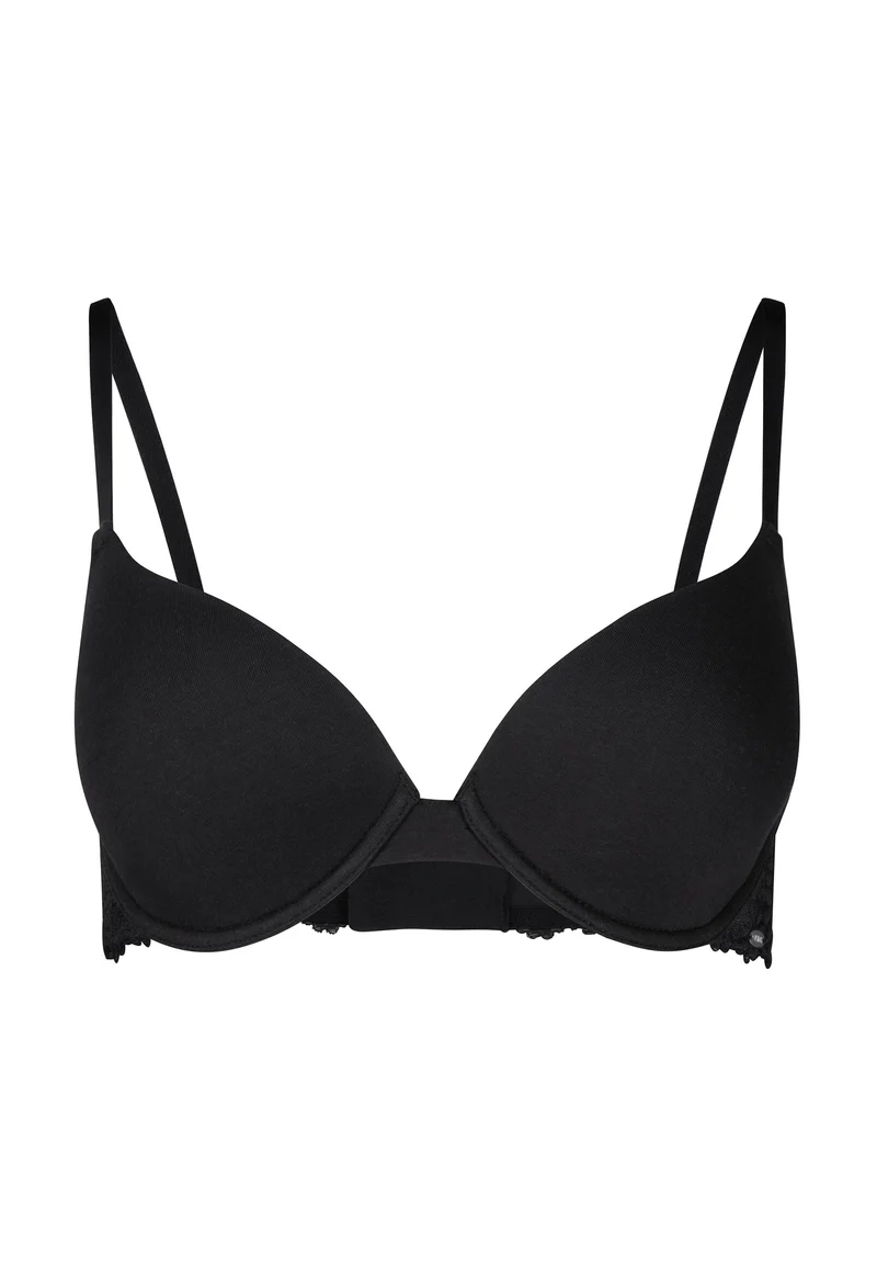 CottonLace Essentials Padded bra | black 080600-087665