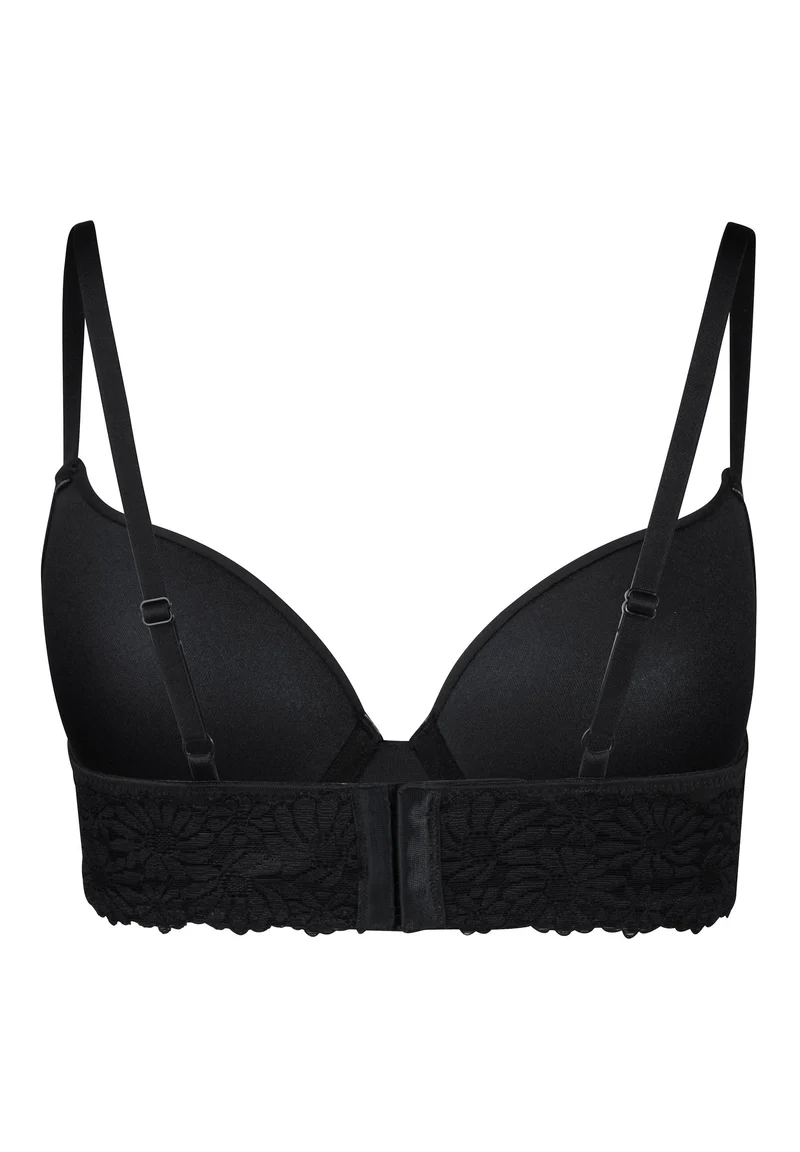CottonLace Essentials Padded bra | black 080600-087665