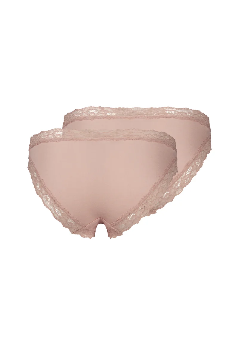 SKINY ADVANTAGE Modal Lace Bikini briefs 2 pack | beige 087429-08A065