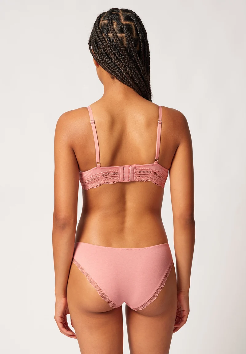 Classicotton Padded bra | bridal rose 081993-08S835