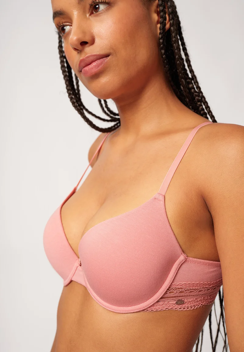 Classicotton Padded bra | bridal rose 081993-08S835
