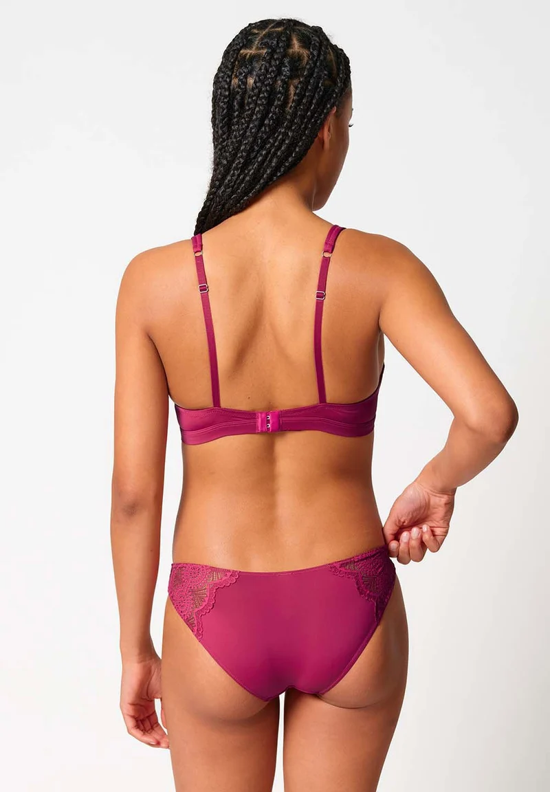 Micrornaments Padded triangle bra | sangria 084584-08S913