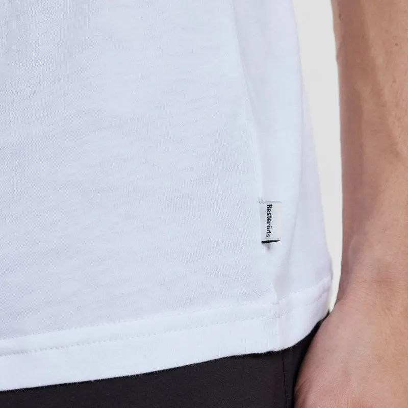 Weißes Bambus-T-Shirt