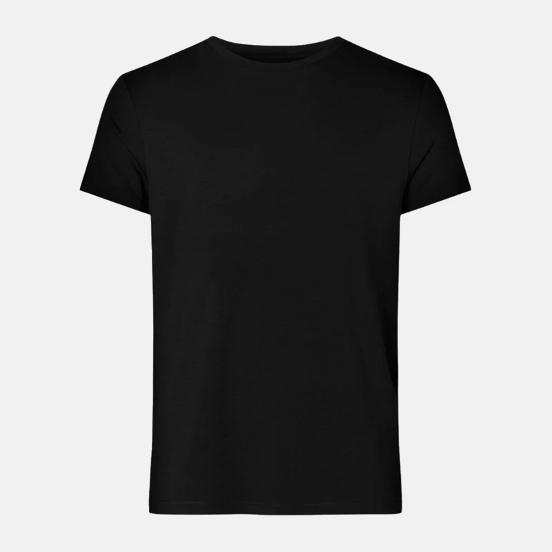 Schwarzes Bambus-T-Shirt