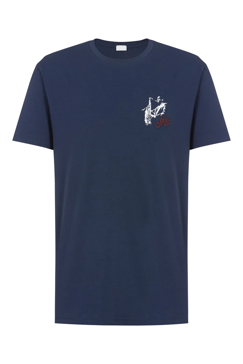 T-Shirt, Rundhals-Ausschnitt, JAZZ MUSIC