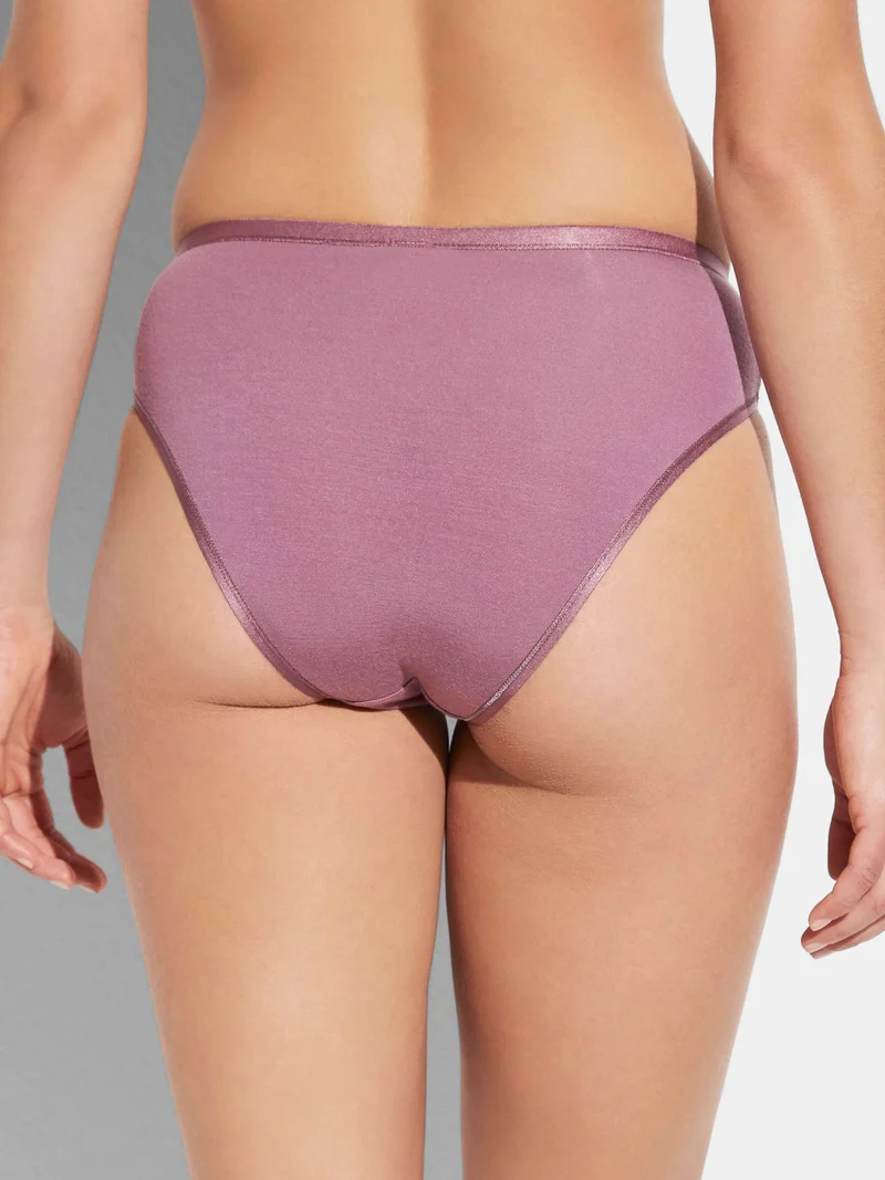 Slip, Briefs PURENESS in Saison-Farbe mulberry, nur noch in Grösse M