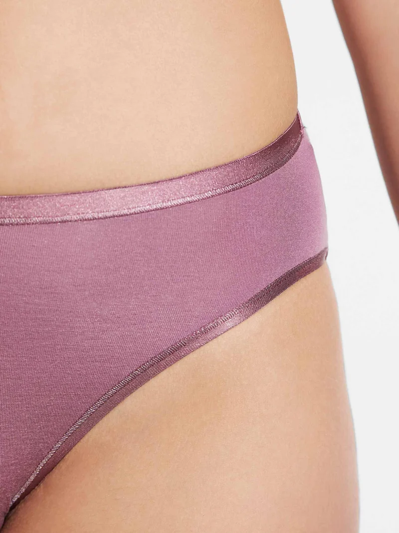Slip, Briefs PURENESS in Saison-Farbe mulberry, nur noch in Grösse M