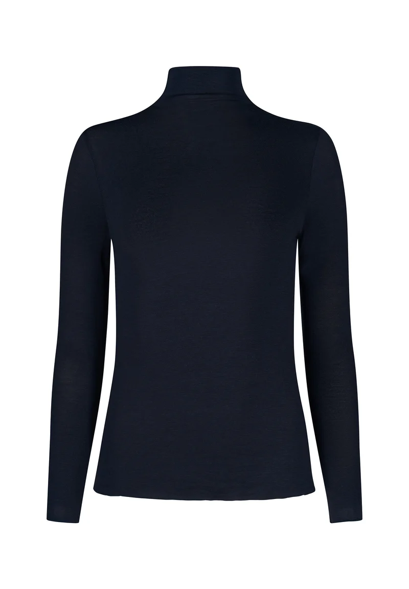 CashmereDeluxe Turtle-Neck Shirt | crown blue 087827-080393